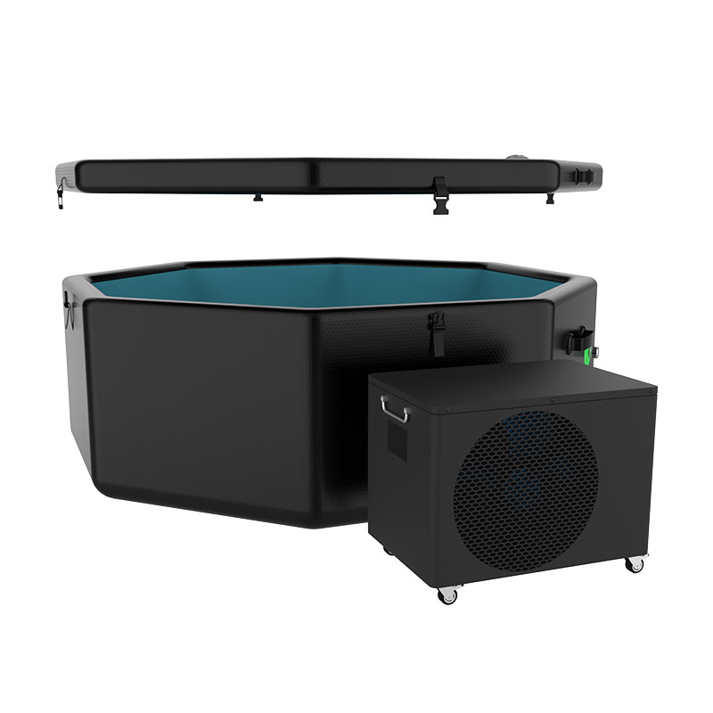 Pod plunge oighir octagon le haghaidh chiller plunge fuar