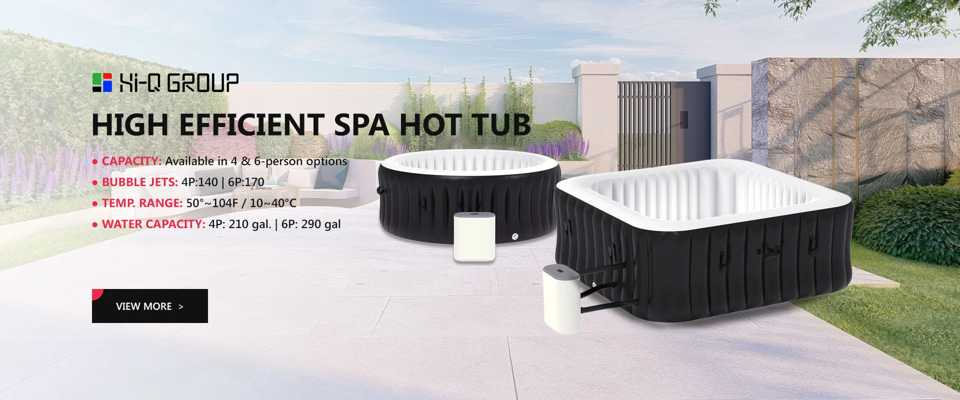 Tub te spá ard -éifeachtach
