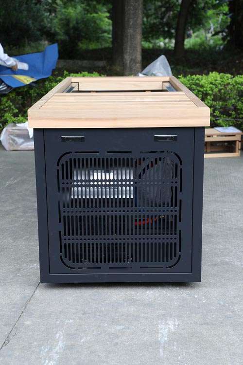 Large Red Cedar Cold Plunge with 304 Stainless Steel