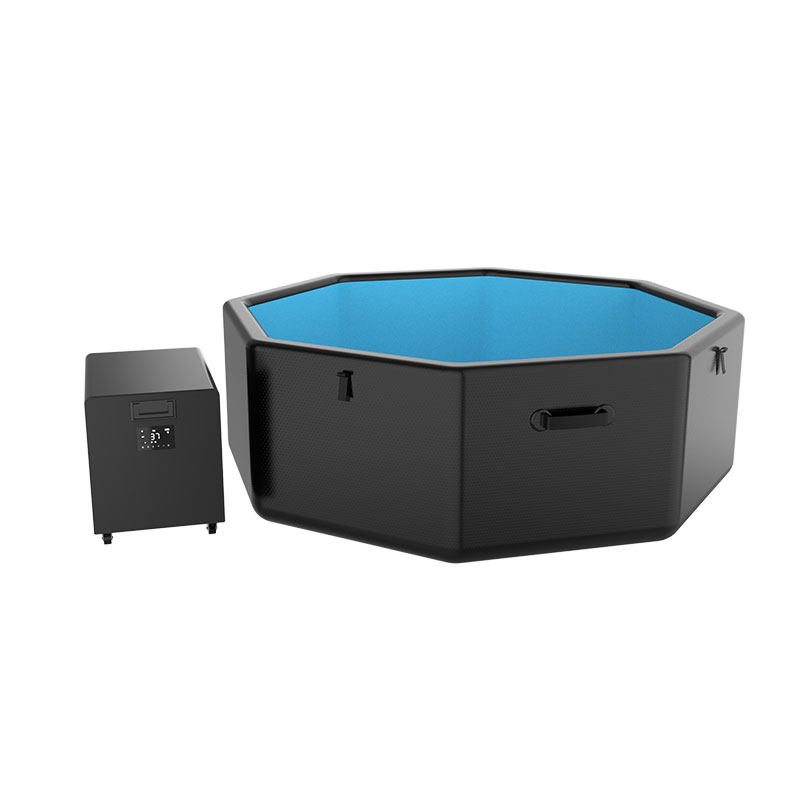 Pod plunge oighir octagon le haghaidh chiller plunge fuar